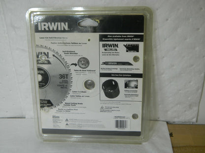 Irwin Wet &amp; Dry Cut Saw Blade 7" Diam 5/8" Arbor Hole Diam 36 Toot