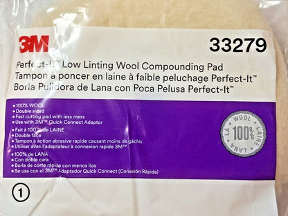 3M Wool Perfect-It Low Linting Compounding Pad 9' 33279