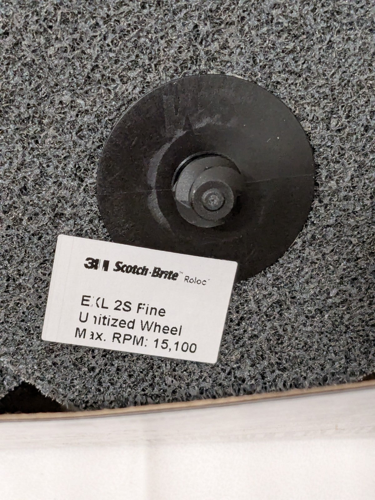 3M Deburring Wheel: 3" Dia, Density 2, Silicon Carbide Box of 10 7100005209