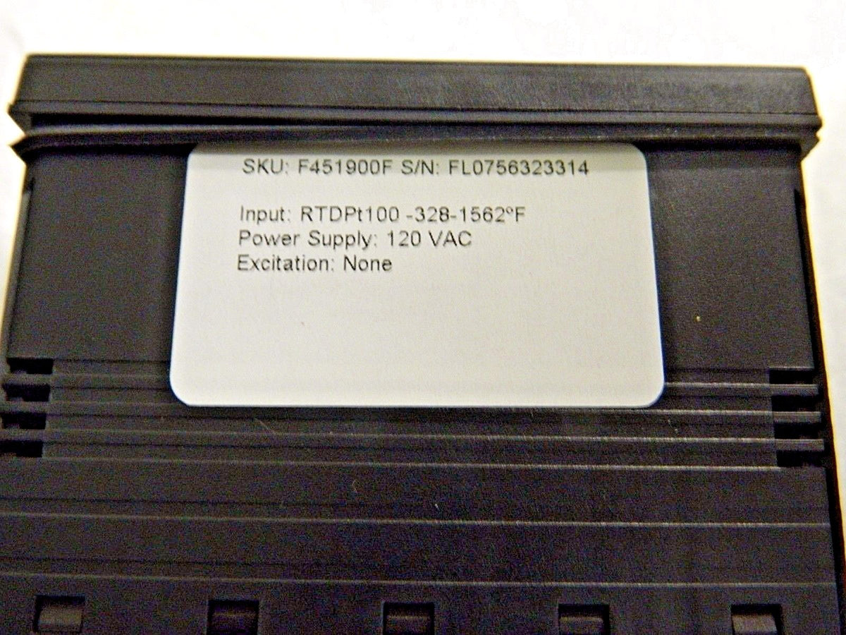 Simpson Electric Digital LED Panel Meter 4-1/2 Digits #F45-1-90-0-F