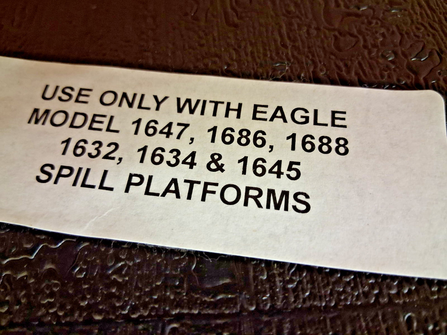 Eagle Ramps For Spill Containment 1500Lb Capacity 1689B