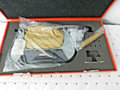 SPI 75 to 100mm Range  Mechanical Screw Thread Micrometer 76832161