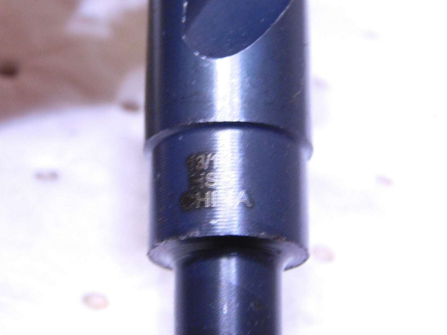 Interstate HSS Silver & Deming Drill 13/16 Dia 118º Pt 1/2 Shank 3 FL Length