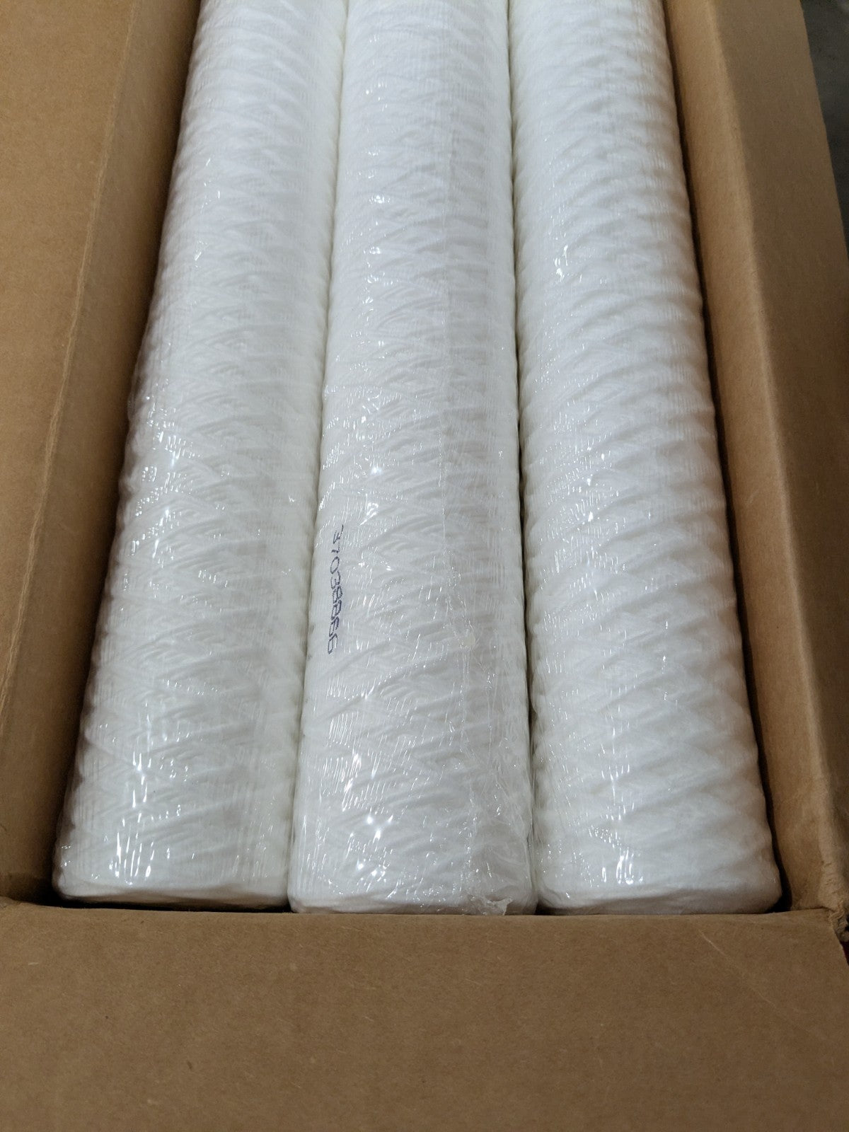 Parker Plumbing Cartridge Filter: 2-1/2" OD, 30" Long, 1 micron T39R30