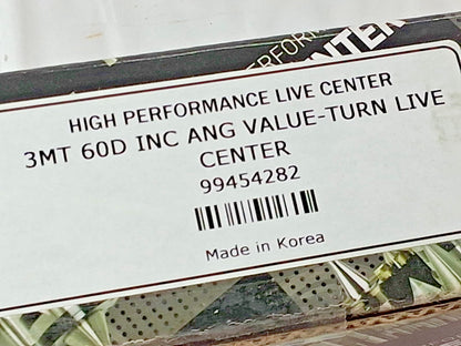 Accupro Live Center Morse Taper Shank 1.7323" Head Length 99454282