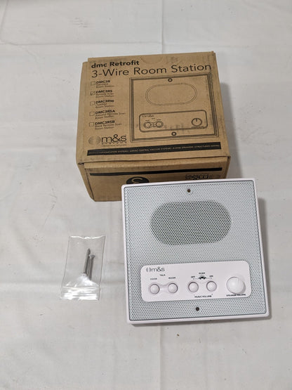 M&S Systems 5" 3-Wire Radio Remote Scan Station - White DMC3RS
