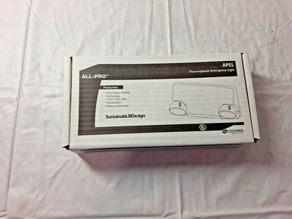 Cooper Lighting 2 Head LED Emergency Lighting Unit APEL