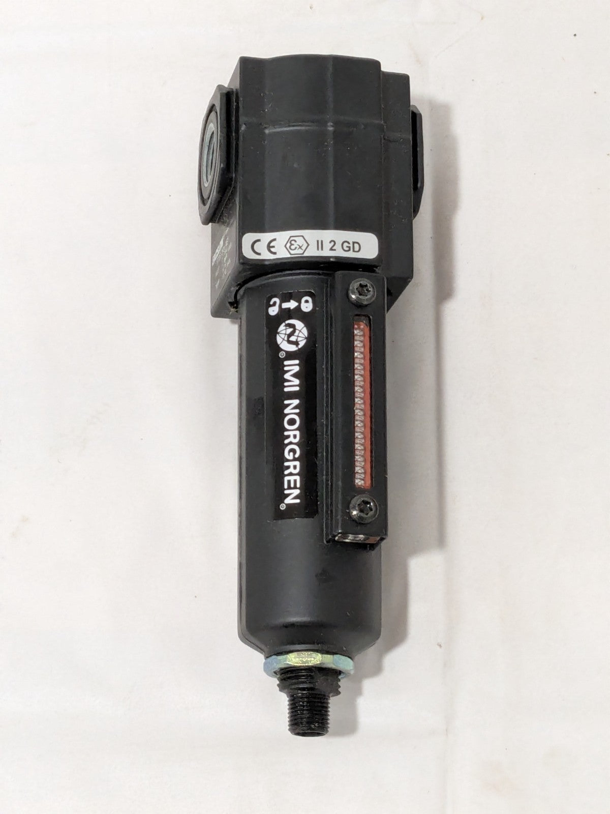 Norgren Compact Compressed Air Filter: 1/4" NPT Port F72G-2AN-AE1