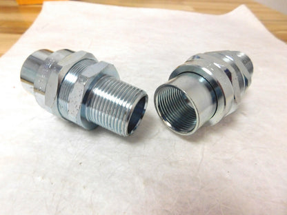 Thomas & Betts 1" Trade Rigid/Intermed (IMC) Conduit Male Union  Qty 2 UNY305-TB