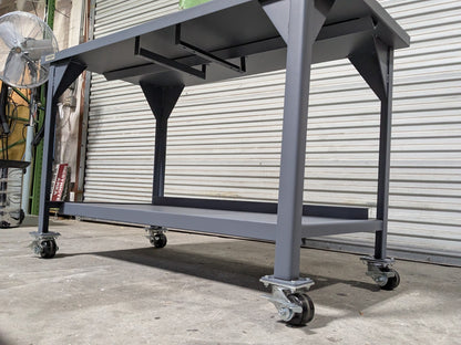 Durham Heavy Duty Mobile Work Bench 12 Ga. Steel 60" W x 30" D x 39" H