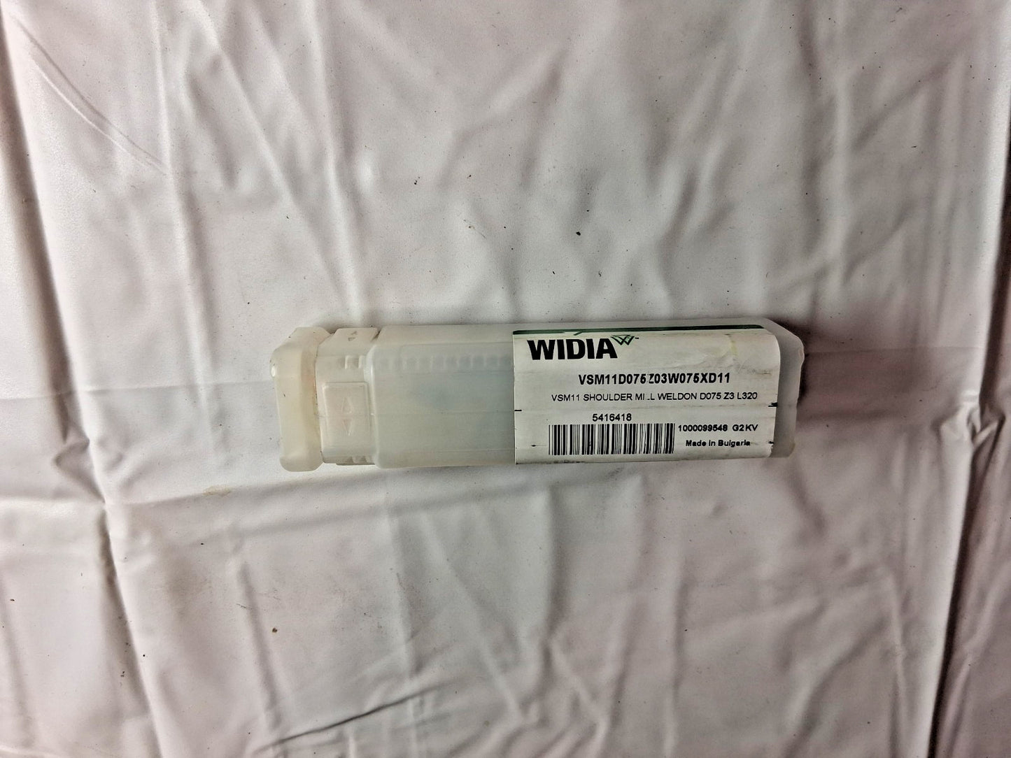 Widia Indexable Square-Shoulder End Mill Cosmoline Coating 5416418