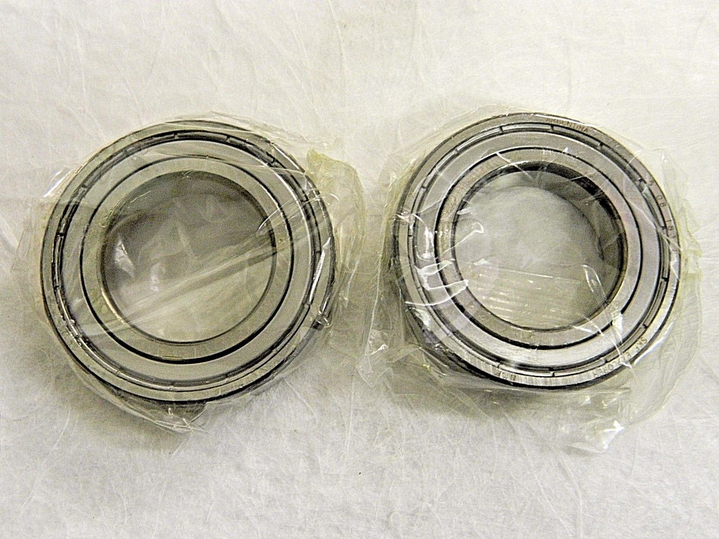 SKF Radial Ball Bearings 1 Row 0.55" Wide x 2.44" Outside Dia Qty 2 6007 2ZJEM