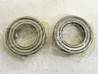 SKF Radial Ball Bearings 1 Row 0.55" Wide x 2.44" Outside Dia Qty 2 6007 2ZJEM