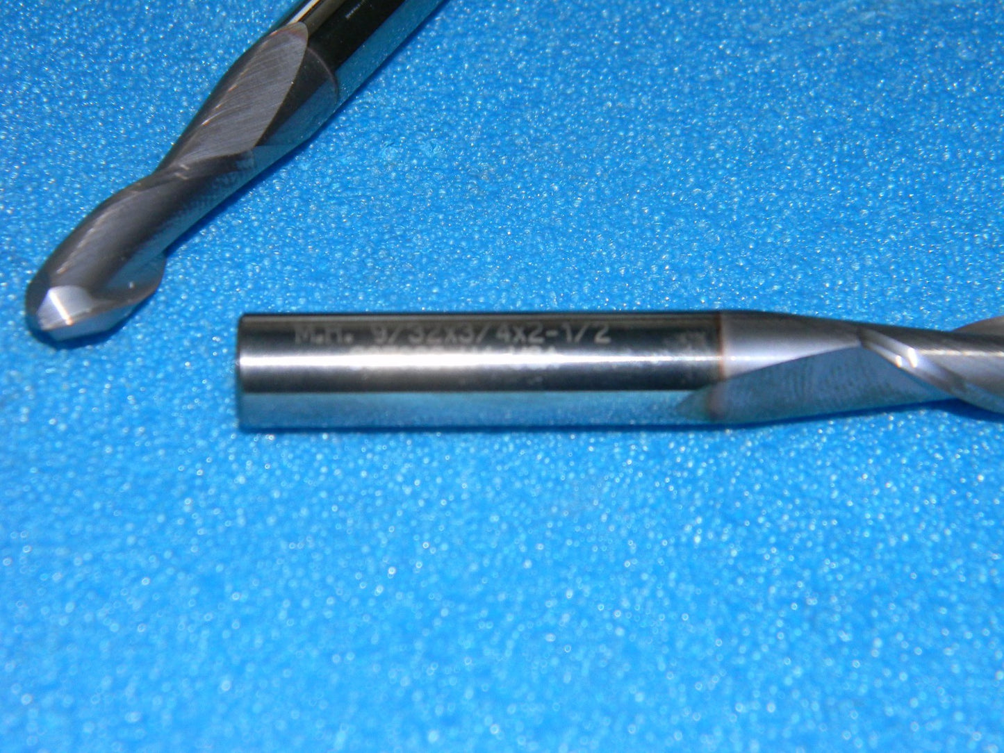 Metal Removal 9/32" x 3/4" x 2-1/2" TiCN 2FL Carbide Single End Mill #M932516
