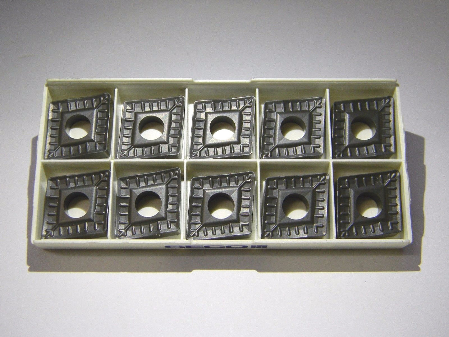 Seco Carbide Turning Inserts CNMM643 R4 Grade TP1500 Box of 10  36344