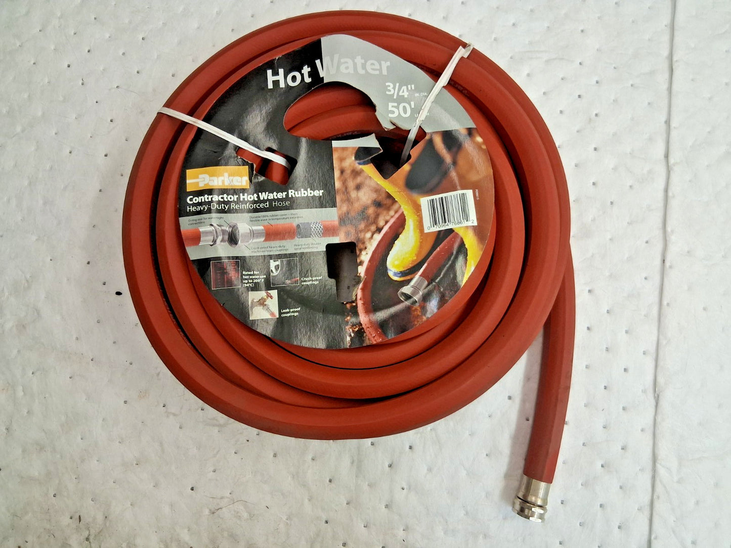 Parker Premium Hot Water Hose 50ft x 5/8" HWR5850