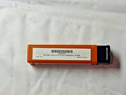 Hertel Ball Aluma Cut Abrasive Burr SD-5NF 1/2" Cut Dia 18652925