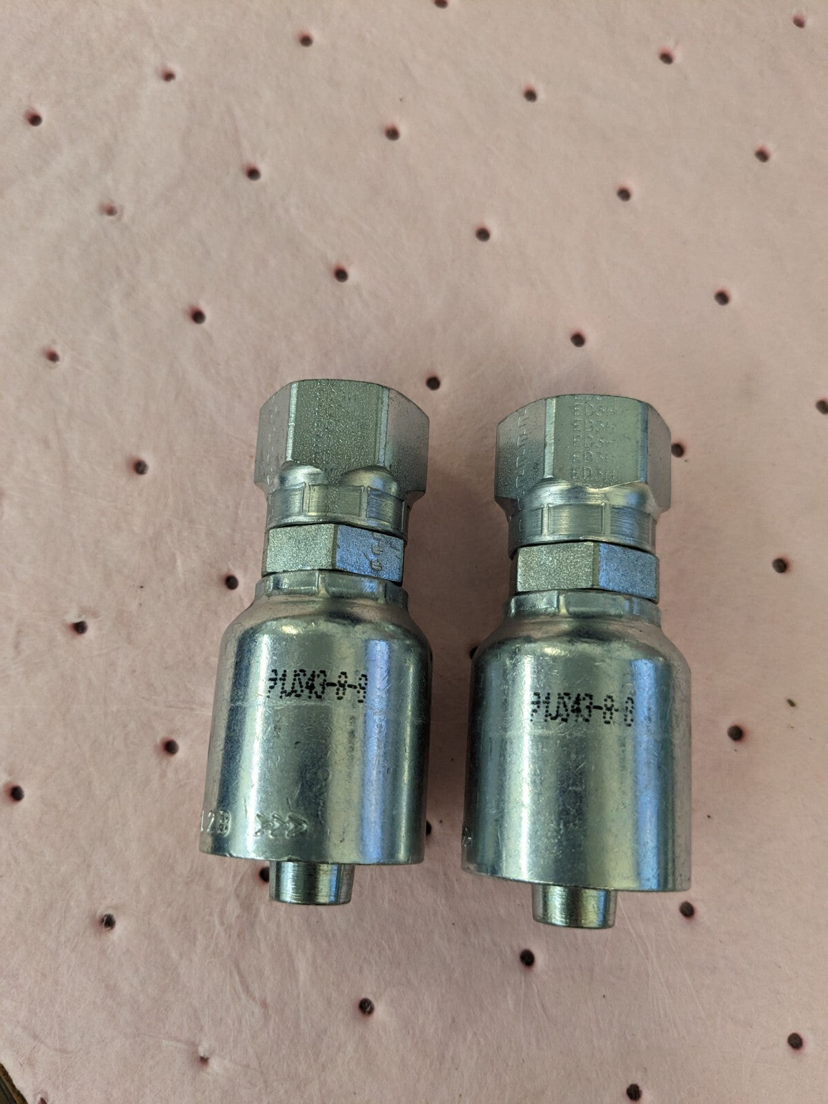 PARKER Hydraulic Hose 2ct Female Seal-Lok Swivel Short Fitting 0.5" ID KP80038