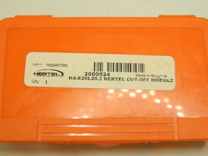 Hertel Indexable Cut-Off & Grooving Module 20mm Max DOC LH HA-E20L20.2 2000524