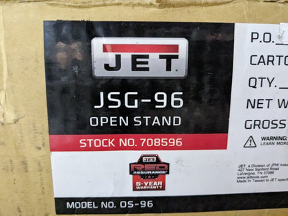 Jet Steel Open Stand for use w/ JSG-96 Sander 708596