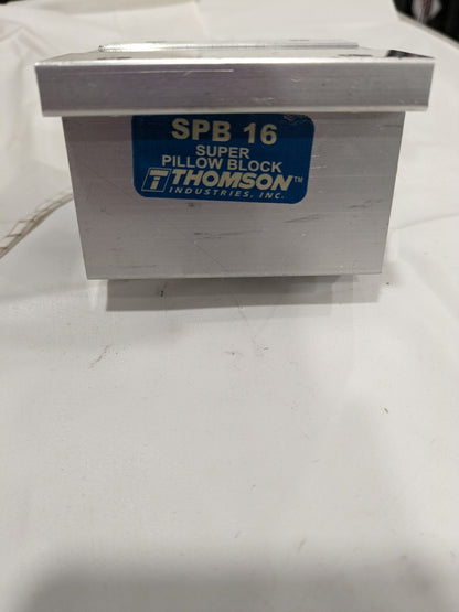 Thomson Pillow Block Bearing 1" Inside Diam, 1050/2100 Lbs. Dynamic Cap. SPB16