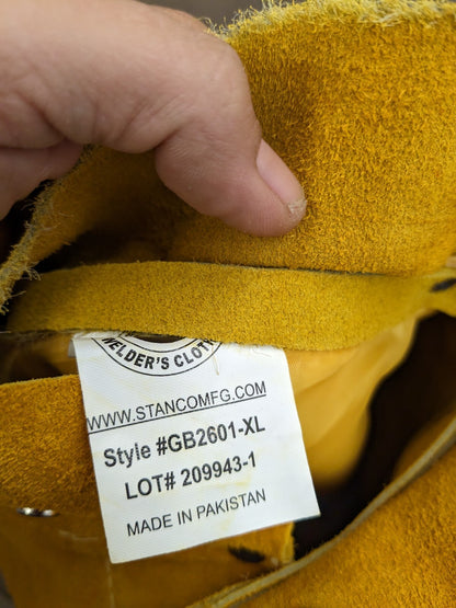 PRO-SAFE Size XL, 46-48" Chest, Flame Res., Cape Sleeve w/ 2 Bibs GB2601-20-XL