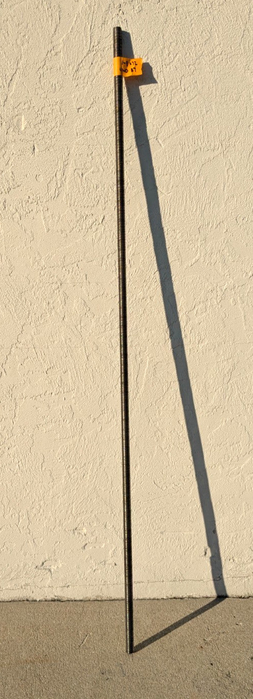 Threaded Rod  1"-8 X 6' OAL  General Purpose  Alloy Steel  Plain Finis
