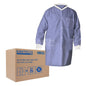 (25) Kimtech General Purpose Lab Coat: Size XL, Polyester, Blue, 3 Pocket 10033
