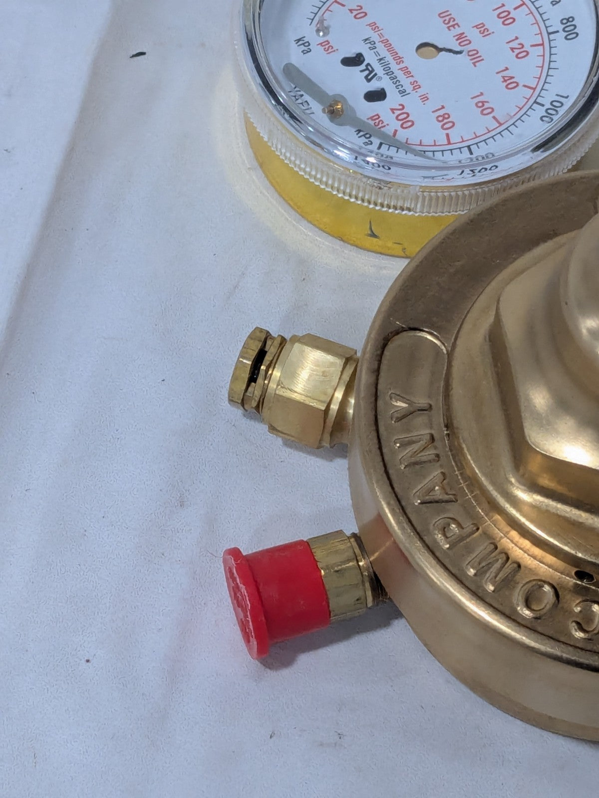 Victor Air & Oxygen Welding Regulator 540 CGA Inlet Connection 0781-0527