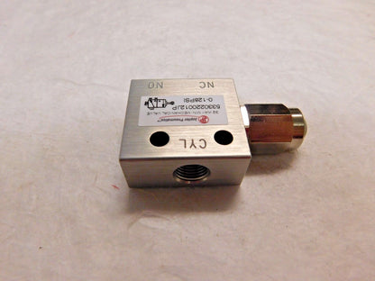 Jupiter Pneumatics 2 Position Mini Mechanical Valve 1/8" NPT 3 Way 53302200