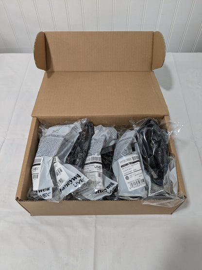 Uvex Safety Glasses: Scratch-Resistant, Clear Lenses Box of 10 11150900