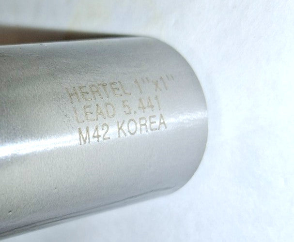 Hertel Roughing End Mill 1" Dia Single End Cobalt 41120858