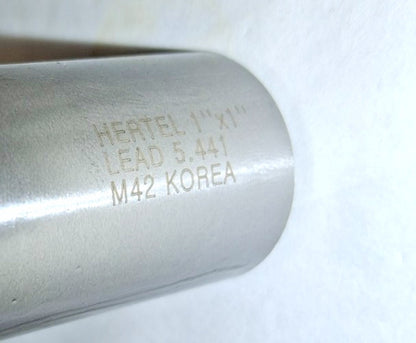 Hertel Roughing End Mill 1" Dia Single End Cobalt 41120858