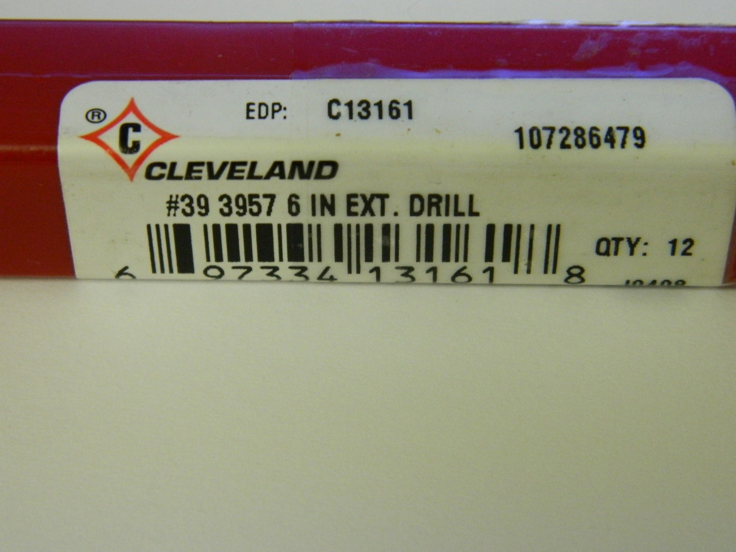 Cleveland X Long Drill Bit .0995" x 1.375" x 6" HSS Bright RH  QTY 12 C13161