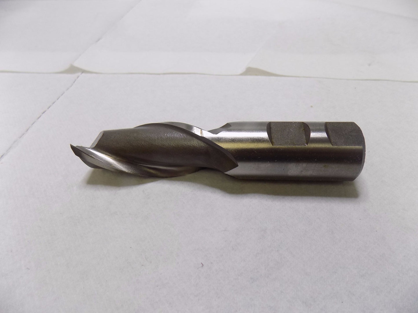 Putnam Tools HSS Center Cut End Mill 1" Dia x 2.25" LOC 2FL #91630