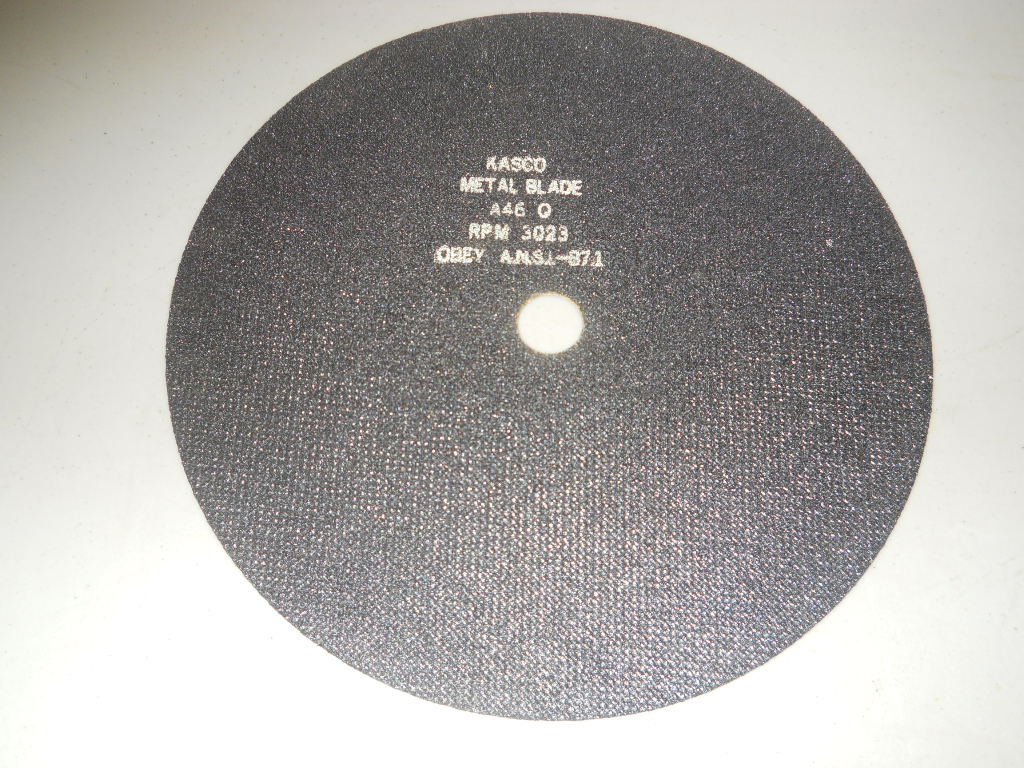 Kasco Aluminum Oxide Cutoff Wheel 1' Hole 12" x 3/32" (Qty. 17) #
