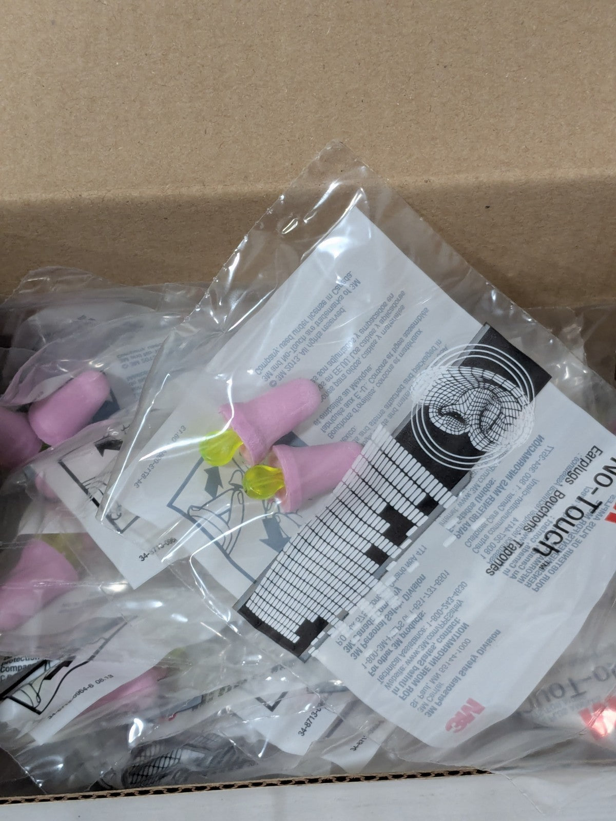 3M Earplugs: 29 dB, Foam, Bell, Roll Down, Uncorded 100 7000127180