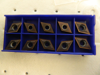 SUMITOMO Turning Inserts qty 10: DCGT32.50EFM AC530U, Solid Carbide 10HM038