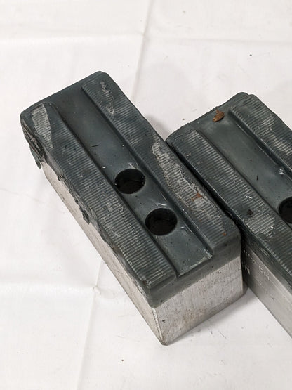 H&R Soft Lathe Chuck Jaw: Serrated 2" OAW, 5-1/4" OAL Qty 2 HR-112-2.5-A