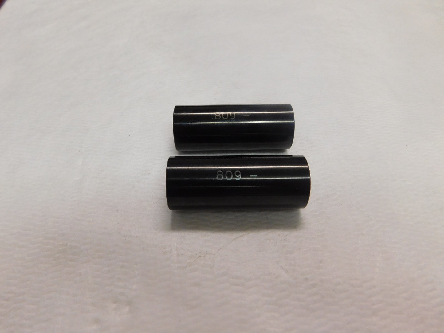 Vermont Gage Steel Minus Plug and Pin Gage 0.809" Class ZZ Lot of 2 #911280