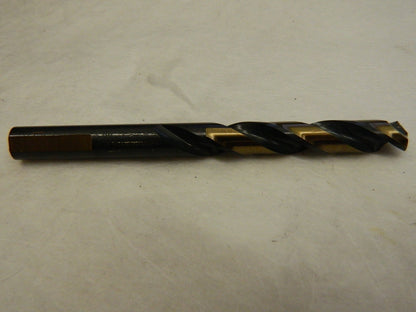 TRIUMPH TWIST DRILL Mechanics Drill Bits 3/8" Dia HSS Split Point QTY 6 033324