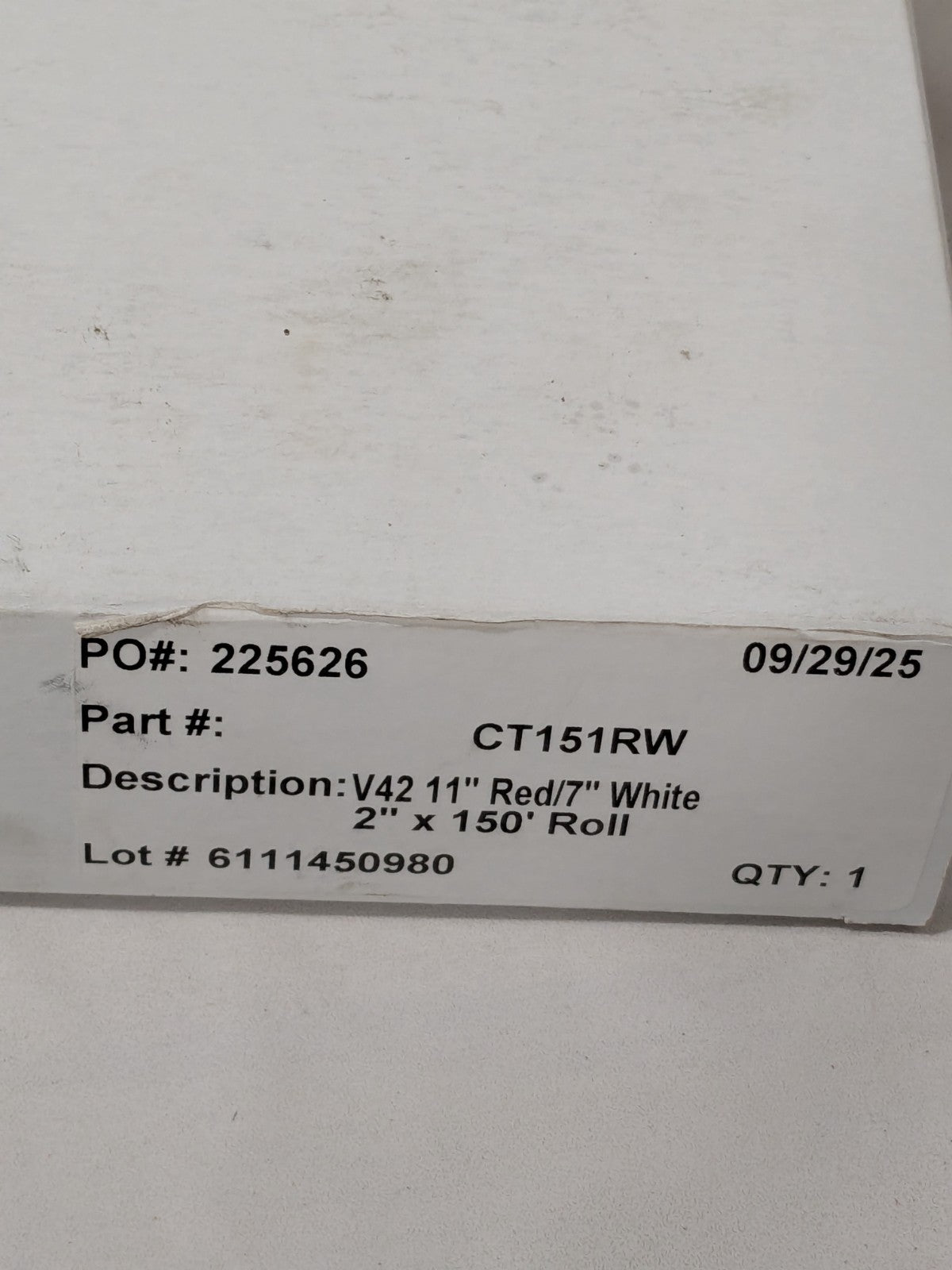Buyers Products 150 Ft, 2 Inch Wide, Reflective Tape CT151RW