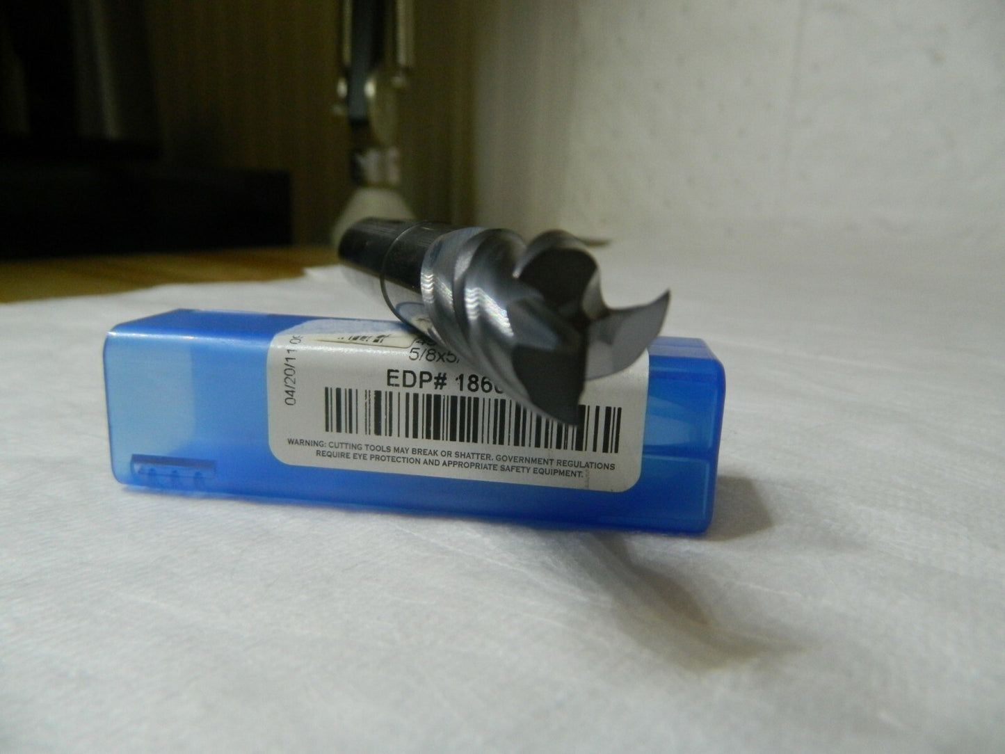 Niagara Cutter Straight Shank End Mill 5/8" x 4" OAL Solid Carbide 3FL