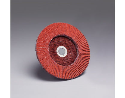 3M Cubitron 947D Type 27 Flap Disc - Ceramic - 7" 60 Grade Qty 5 61196