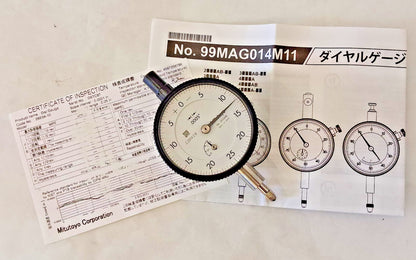 Mitutoyo Dial Drop Indicator 0.05" Max 0-5-0 Dial Reading 2923A10