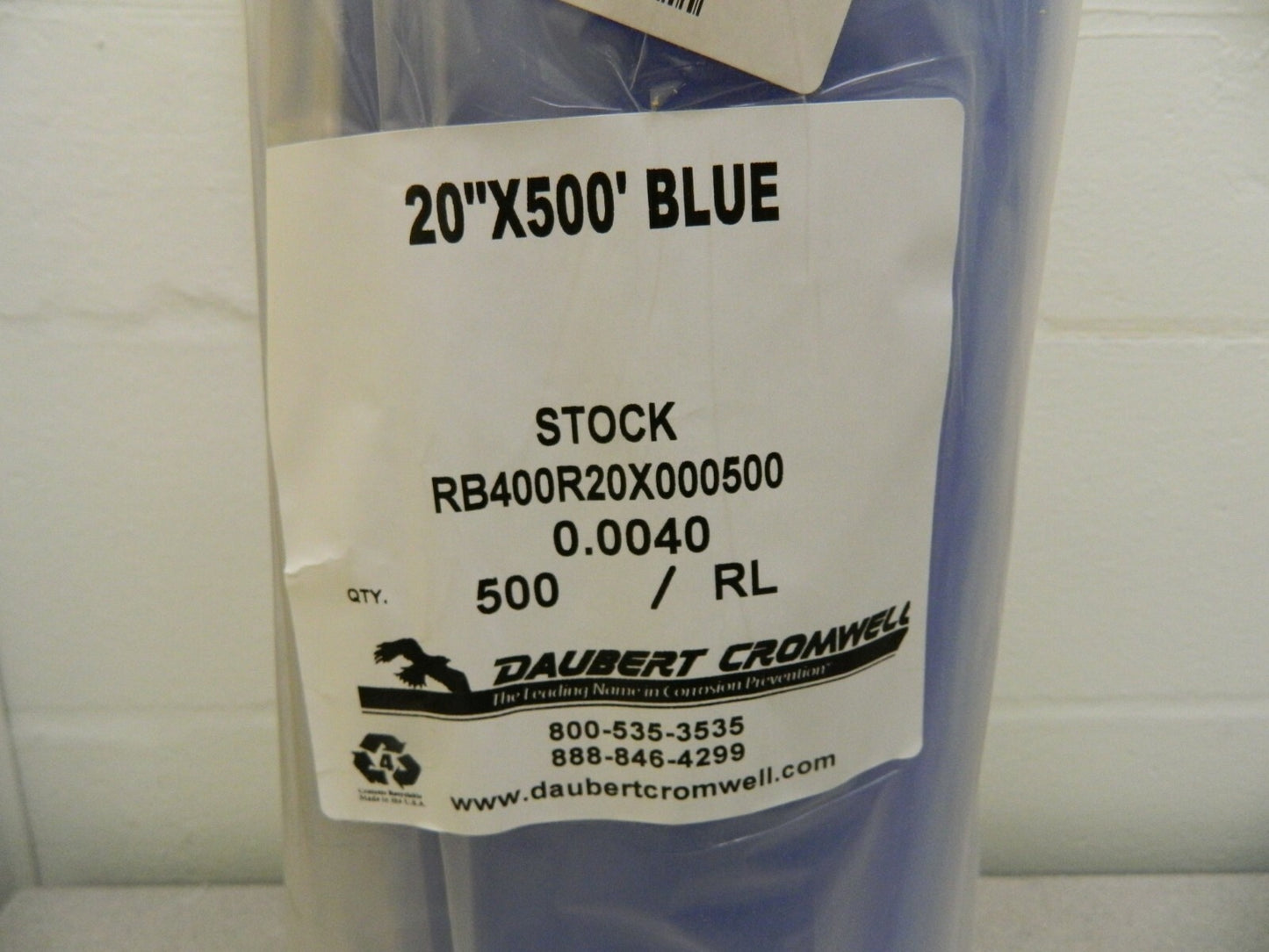 Pro-Grade VCI Poly Sheeting 500' Long x 20" Wide 39521695