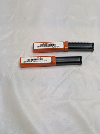 HERTEL Chucking Reamer: 0.2005 Dia, 3 OAL, 1 FL Length Qty 2 45675188