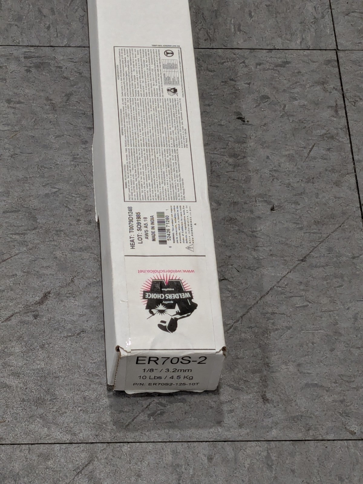 Welder's Choice Brazing Alloy: Carbon Steel, 1/8" Dia, 36" Long 59801993