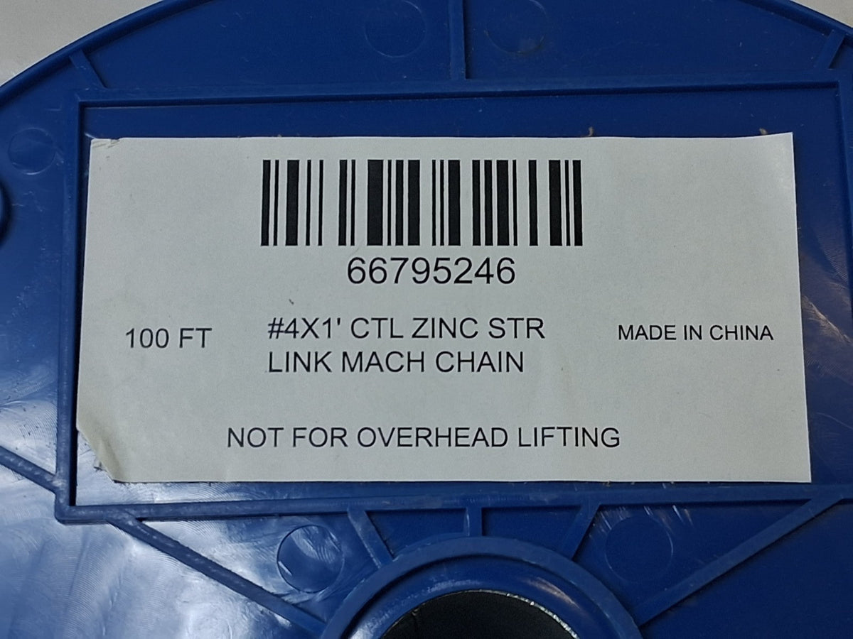 Pro Straight Link Machine Chain 100ft Long PS-MH-CHN-11