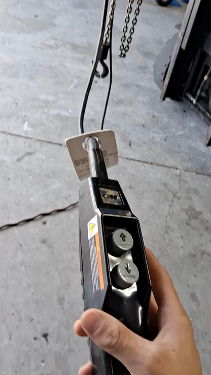 CM Electric Hoist .25Ton Working Load Limit PARTS/REPAIR NOT WORKING 2401-10 FT